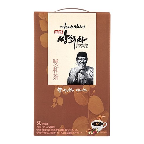 [김오곤] [더블] 원장의 진한 쌍화차 2박스 (100개입) + 고명 50G 2봉 +체, 상세 설명 참조