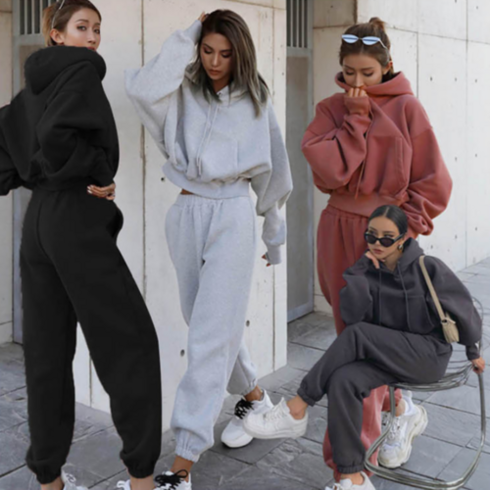 2023년 가성비 최고 디미토아노락 - 리얼제이드 크롭 후드 셋업 아노락 여자 트레이닝세트