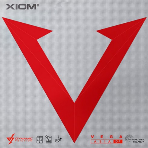 [XIOM] 엑시옴 VEGA ASIA DF (베가 아시아 DF) - 탁구러버, 흑맥