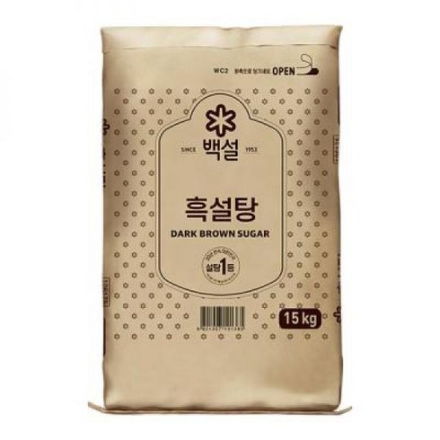 흑설탕 15kg, 1개