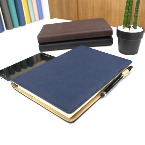 스프링뱅크10년 - 뉴월트 스프링 18절 (18.5x24.5cm) 다이어리 큰사이즈 빅사이즈 수첩 플래너, 블루(노트식)
