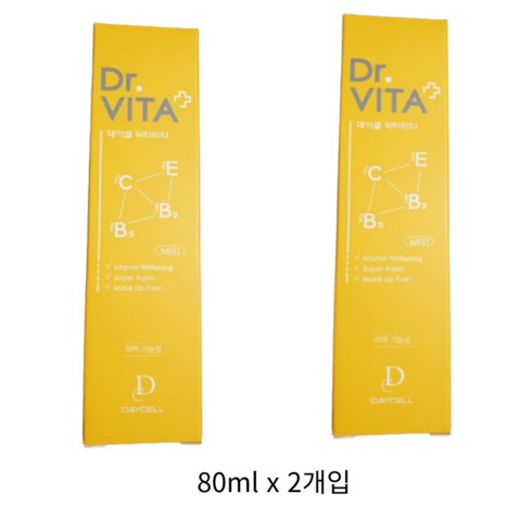닥터엘시아미스트 - 닥터비타 기미잡티개선 보습 멀티 비타민 안개분사 미백 화이트닝 미스트, 160ml, 1개