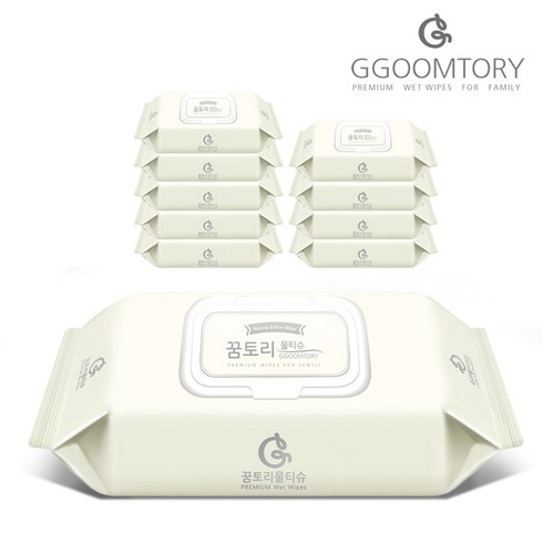 꿈토리 New 스페셜65gsm 80매 엠보 캡형 10팩, 10개