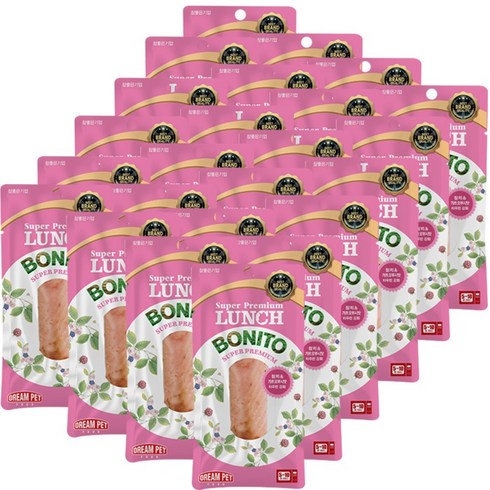 보니토24여름 - 런치 보니또 참치 20g [가쯔오부시맛/핑크] x24개