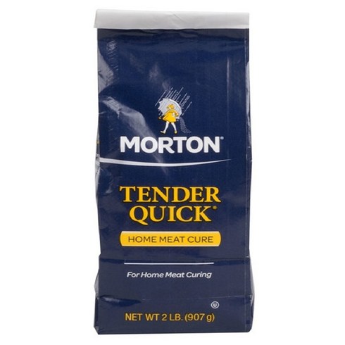 Morton 몰튼 큐어링솔트 염지 소금 Tender Curing Salt 907g, 1개