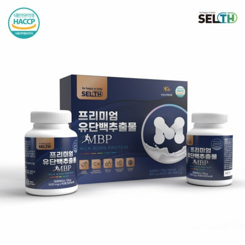뼈엔 엠비피 MBP 1박스  - 프리미엄 유단백추출물 MBP 락토페린 엠비피 동물성 식물성 대두 단백질 산양유 콜라겐 혼합유산균, 180정, 1박스