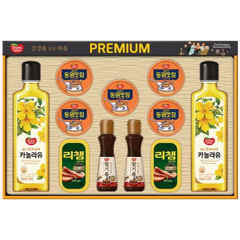 동원 프리미엄 5호 4개 쇼핑백 포함 설 추석 명절 동원 참치 선물