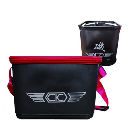 2023년 가성비 최고 두레박 - 씨케이 EVA밑밥통 + 두레박 세트, 블랙