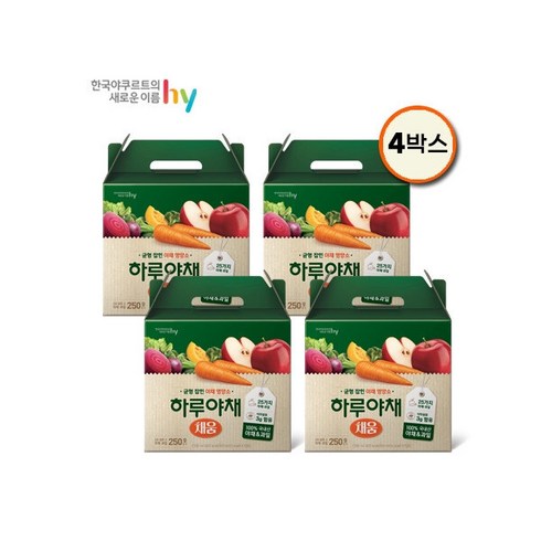 [하루야채] 채움 100ml*15포*4박스 (총 60포), 100ml, 60개