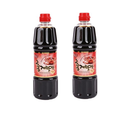 대게간장 - 홍일점 홍게 맛장소스, 500ml, 2개