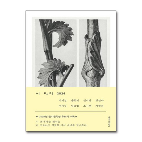 보다책 - 시 보다 2024 / 문학과지성사#|#|비닐포장**사은품증정!!# (단권+사은품) 선택