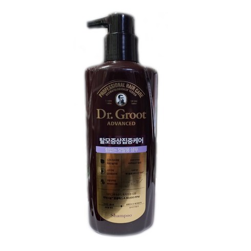 닥터그루트 힘없는 모발 샴푸 400ml, 1개