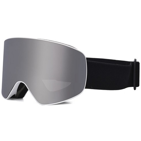 2023년 가성비 최고 cp고글 - Oceansunfish 다기능 남녀공용 고글 #037, 화이트 프레임 + 실버 렌즈