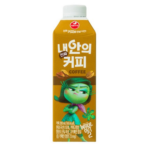 내안의나 - 내안의 진짜커피 팩음료 280ml x 12개