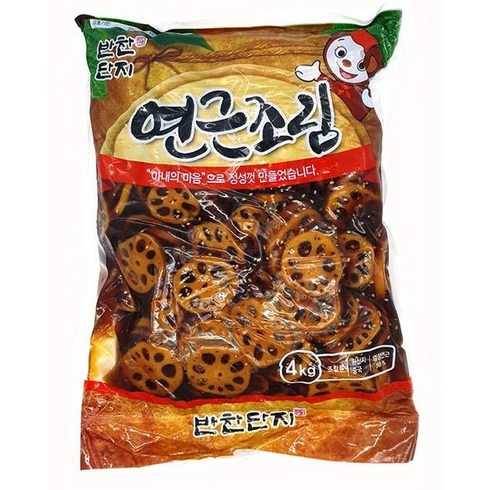 반찬단지 연근조림 4kg, 1개