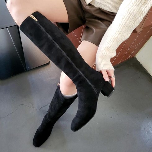 스웨이드롱부츠 TOP01