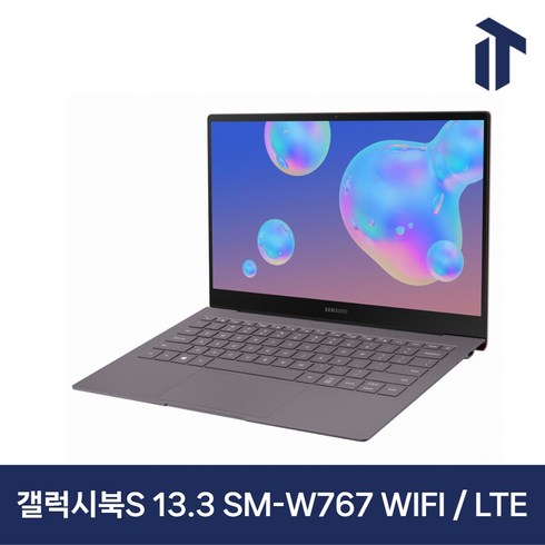 삼성전자 삼성 갤럭시북S 13.3 SM-W767 NT767XCM NT767XCL LTE 셀룰러 노트북 터치스크린 스냅드래곤/8GB/256GB, WIN10, 랜덤 발송, 256GB, 8GB