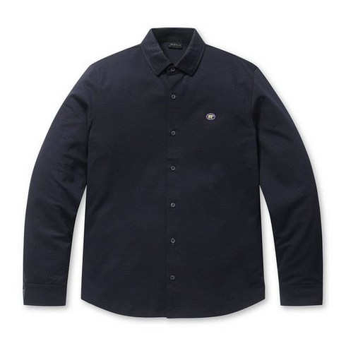 2023년 가성비 최고 잭니클라우스 - [잭니클라우스] LNTAA22251NYX 남성 마이크로 하운드투스 버튼다운 오픈 카라 티셔츠 (남방스타일)