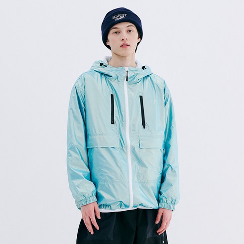 2023년 가성비 최고 비에스래빗보드복 - 비에스래빗 2324 BSRABBIT PATCH POCKET HOODED JACKET MINT 스노우 보드복 자켓