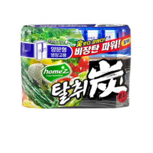 홈즈 탈취탄 양문형 냉장고용 본품, 240g, 4개