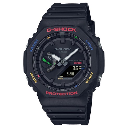 gab2100 - G-SHOCK 지샥 GA-B2100FC-1A 지얄오크 팝멀티 블루투스 시계