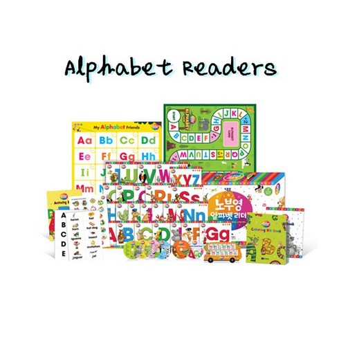 [제이와이북스]Alphabet Readers 노부영 알파벳리더 24종 풀세트 //사은품랜덤, 없음, [단일상품]