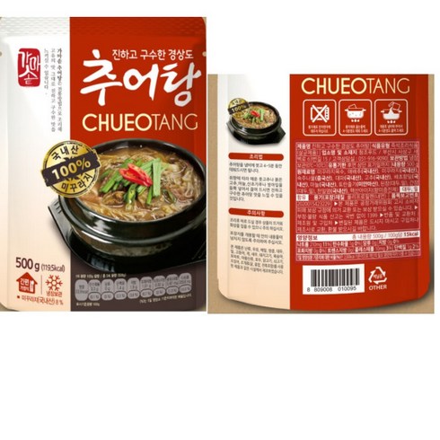 지유네추어탕 - 청조푸드 추어탕 500g, 25개