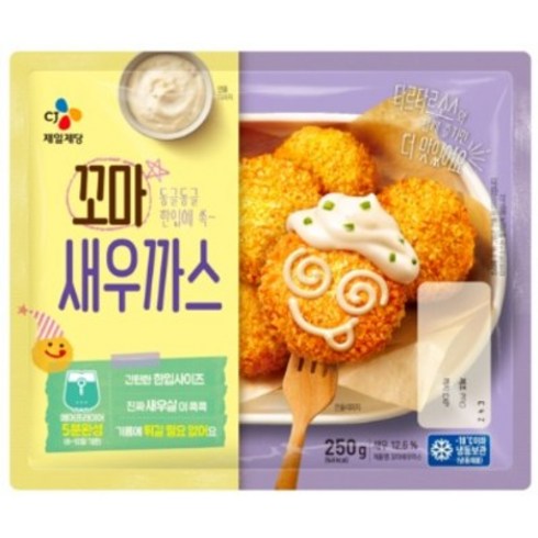 CJ 꼬마 새우까스 250g, 2개