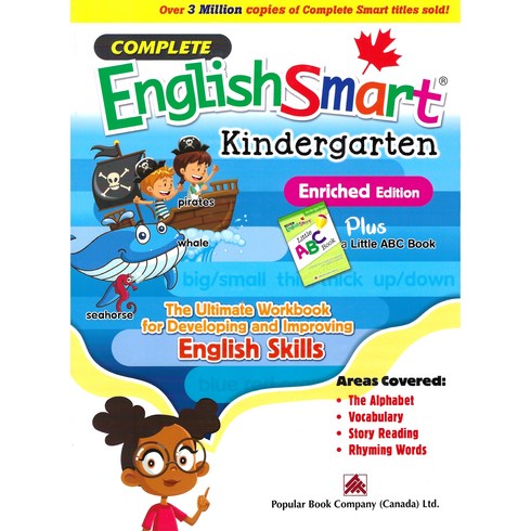 캐나다화상영어 - 캐나다교과서 영어유치원(영어고급과정) Complete EnglishSmart (Enriched Edition) Kindergarten