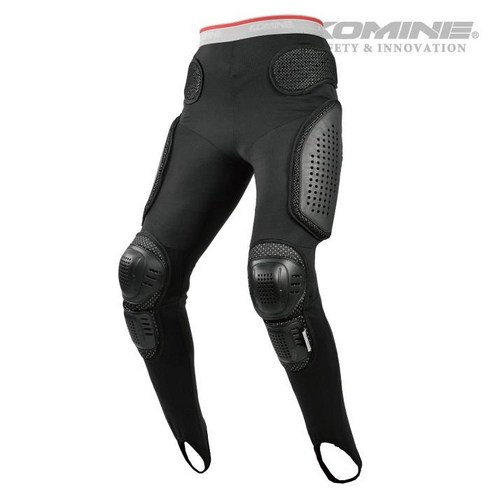 KOMINE SK-612 Protect Mesh Under Pants 이너보호대, 블랙, L, 1개