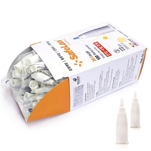 [당일출고] 정품 세이프란 전용 란셋 니들 26G 30G 란셋 랜싯 사혈침 채혈침 사혈니들 혈당 당뇨 관리용품, 세이프란란셋_26G(A00756), 1개, 1개입