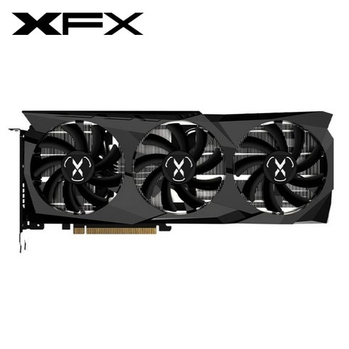 XFX RX 6700 XT 그래픽 카드 GPU AMD Radeon RX6700XT 6700 10GB 비디오 카드 컴퓨터 게임 데스크탑 PC 게임용 12GB RX6700 XT, 2.XFX 6700XT 12GB MERC