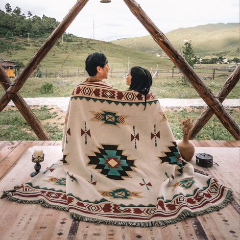 캠핑담요 - 와이피 캠핑용 다용도 담요 이블 매트 여행 야외 차박용