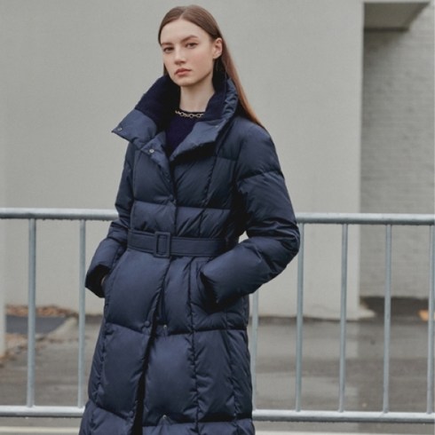 2023년 가성비 최고 구스코트 - 존스뉴욕 23FW 하이넥 구스다운 롱코트