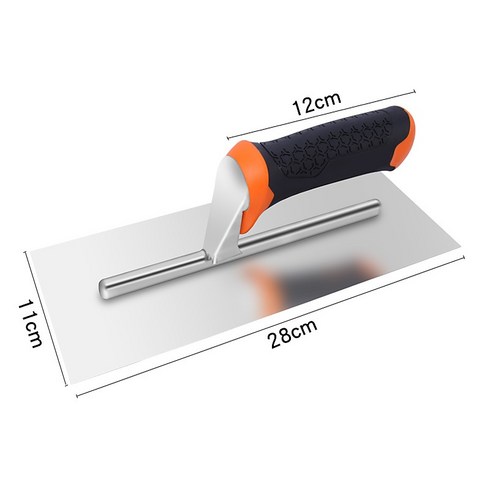 2023년 가성비 최고 경일흙손공구 - 르베르 고강도 미장손 흙손, 28CM (타입A), 1개