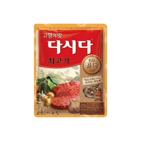명품 다시다 골드 쇠고기, 250g, 1개