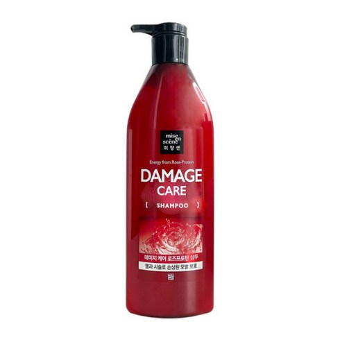미쟝센 데미지케어 로즈프로틴 샴푸 플로럴향, 680ml, 3개