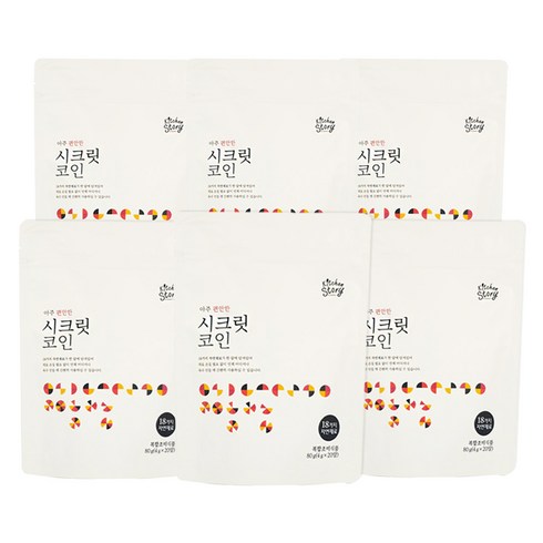 빅마마시크릿코인 - 빅마마 시크릿코인, 80g, 6개