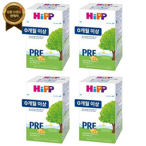 힙 프레 앙팡밀히 600g 4 통(25/5)