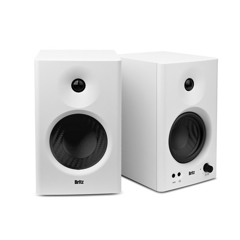 2023년 가성비 최고 br-monitor4 - Britz w Britz 브리츠 BR-Monitor4 화이트 Studio Monitor Speaker 42W RMS