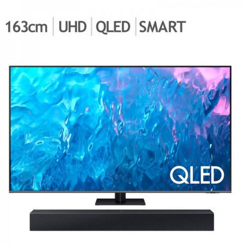 삼성 QLED TV KQ65QC70AFXKR 163cm (65) + C400 코스트코, 벽걸이형, 벽걸이형