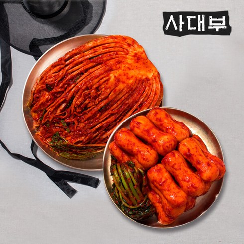 사대부김치 - 사대부 포기김치3kg + 총각김치2kg, 1개