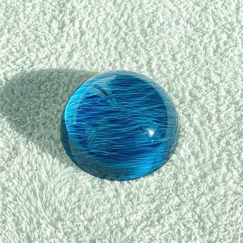 2024년 가성비 최고 센스있는선물 - [2차 리뉴얼] 리먼트 크리스탈 문진 유리 소품 인테리어 오브제, 1.파도