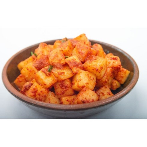 제주 한백김치 깍두기 5KG 10KG 청정 제주 국내산, 1개