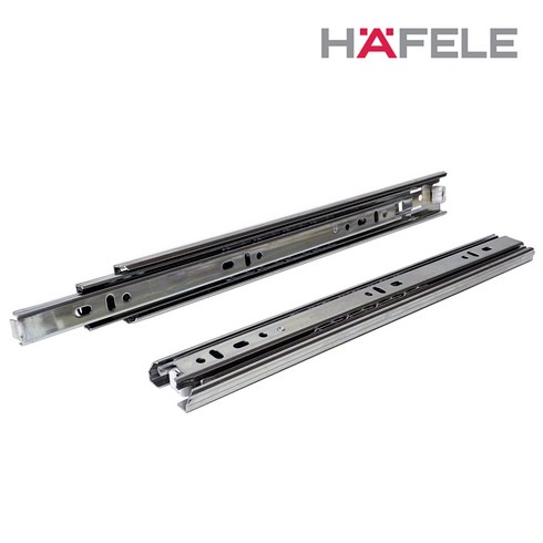 초이스하드웨어 헤펠레 3단 볼레일세트 450mm, 1세트