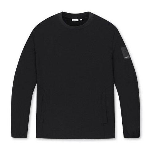 2023년 가성비 최고 골든베어 - GOLDEN BEAR Nylon stretch Crewneck Shirts_G4TAW23811BKX