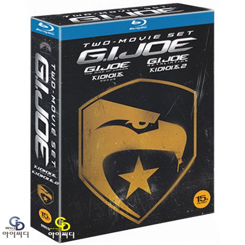 [블루레이] 지아이조 1+2 박스세트 G I JOE Boxset 2Disc