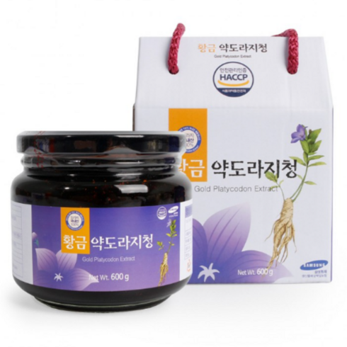 죽도청류 - 흑 약 도라지청 도라지즙 도라지차, 1개, 1개입, 600g