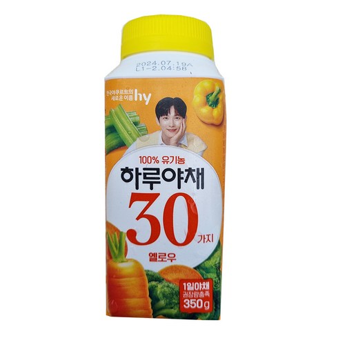 뽀로로하루야채 - 한국야쿠르트 하루야채 옐로우 200ml x 10개 /아이스발송