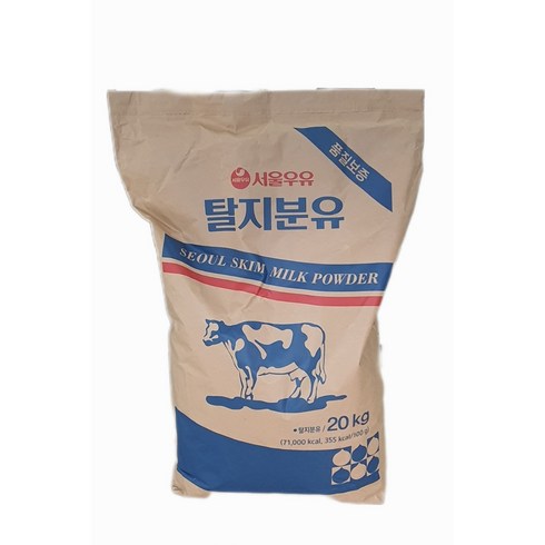 서울우유 탈지분유 국산 100%, 20kg, 1개